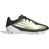 Adidas F50 Messi Club Gras / Kunstgras Voetbalschoenen (FxG) Goud Zwart Wit