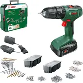 Bosch 06039D810C Accu-klopboor/schroefmachine 18 V 1.5 Ah Li-ion Incl. accu, Incl. lader, Incl. koffer, Incl. accessoires