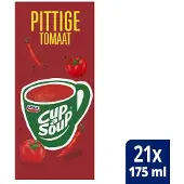 Knorr Cup-a-Soup Pittige Tomaat 175 ml (21 stuks)
