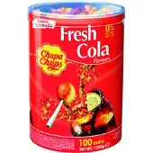Chupa Chups Fresh Cola lolly's grootverpakking (100 stuks)