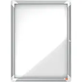 Nobo Premium Plus 4xa4 Sheets Exterior Display Case Magnetic White Background Transparant Kinderen