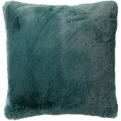 Dutch decor - ZAYA - Kussenhoes 45x45 cm - bontlook - effen kleur - Sagebrush Green - groen