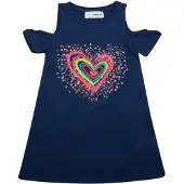 Desigual Korte jurk VEST_BLOOM kind 9 / 10 jaar