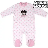 No name Disney Baby Boxpak - Velours - Wit/Roze - Maat 68 (6 maanden)
