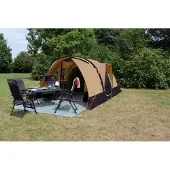 Eurotrail Kentucky Btc Air Familietent Beige/Black OS