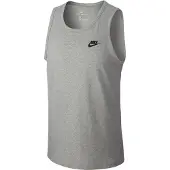 Nike Shirt lichtgrijs / zwart