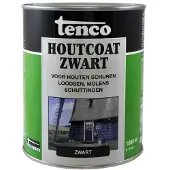 Tenco Houtcoat zwart 1 l