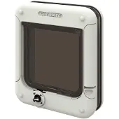 Flamingo Cat Mate 4-way Rotary Wit kattenluik Per stuk