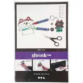 Creativ Company Krimpfolie Mat Wit A4 0,3mm dik 10 vel