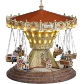 Luville Luvlle Efteling Zweefmolen | 3x AA | 22,5 x 22,5 cm