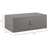 Madison hoes voor tuinset rechthoek - 180 x 110 x 70
