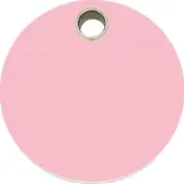Red Dingo Circle IV plastic dierenpenning medium/gemiddeld dia. 3 cm