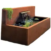 Geroba Estani Cortenstaal Vijver 1000 x 500 mm