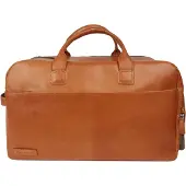 Plevier Breccia Weekender reistas Leer 54 cm bruin