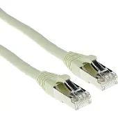 Intronics FB6051, 1,5 meter, Cat6a, S/FTP (S-STP), RJ-45, RJ-45, ivoorwit