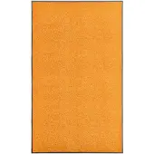 vidaXL Deurmat wasbaar 90x150 cm oranje