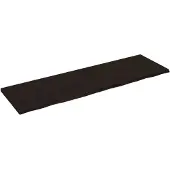 vidaXL Wandschap behandeld massief eikenhout donkerbruin