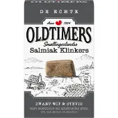 Oldtimers - Drop - Salmiak Klinkers - 6 doosjes - 235 gram