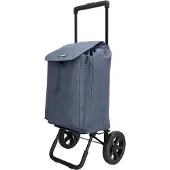 Beagles Shop & Go Cartease Boodschappentrolley blauw