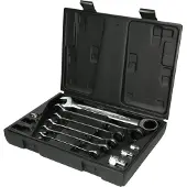 Ks Tools 503.4260 Ringsleutel met ratelset Sleutelbreedte (metrisch) 8 - 90 mm