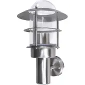 vidaXL Wandlamp roestvrijstaal