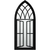 vidaXL Spiegel 70x30 cm ijzer zwart