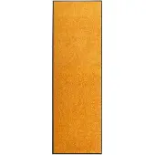 vidaXL Deurmat wasbaar 60x180 cm oranje