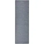 vidaXL Buitenkleed platgeweven 80x250 cm blauw