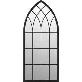 vidaXL Spiegel 70x30 cm ijzer zwart
