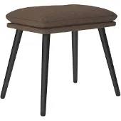 vidaXL Voetenbank 45x29,5x35 cm stof taupe
