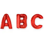 Espa - Rode aluminium letter ballon - Rood