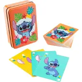 Lilo & Stitch Disney Stitch Kaartspel - Met metalen doos - Voor rummy, poker, blackjack