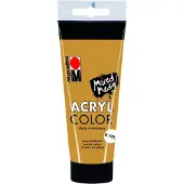 Marabu - Tube AcryColor Couleur Or Scint - 100ml