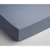 Day dream Hoeslaken - katoen - denim - 90x200 cm