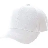 Myrtle beach 6 panel baseball cap - Wit - pet / cape