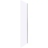 Allibert - Inloopdouche Happy 90 X 185cm - Wit Profiel - 4 Mm Helder Glas