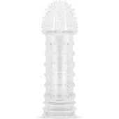 EasyToys Online Only Genopte Penis Sleeve - Transparant