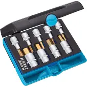 Hazet Schroefbit- set 1/2" binnenzeskant 5-17mm 9-delig