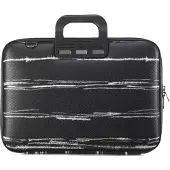 Bombata Laptop tas - - Gestreept - Synthetisch leer - 43 x 33 cm - 15,6 inch