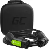 Green Cell GC Type 2 Oplaadkabel EV Elektrische Auto PHEV | 11kW | 16A | Type 2 naar Type 2 | 5 Meter | Driefasig.