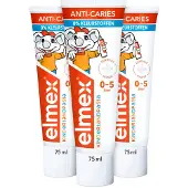 Elmex 3x Gel-tandpasta Peuter (0-5 Jaar) 75 Ml