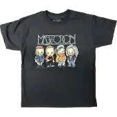 Ginza.se Mastodon - Band Character Kinder T-shirt - Kids tm 12 jaar - Zwart