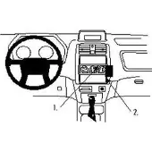 Brodit ProClip houder geschikt voor Mitsubishi Space Star 1999-2002 Angled mount