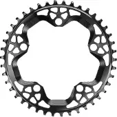 AbsoluteBLACK Smal Ride CX Round 5 Arm 110 BCD Kettingbladen 12V Zwart || Maat: 38