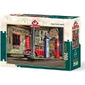 Art puzzle Legpuzzel Tankstation – 260 Stukjes – 34 x 48 CM