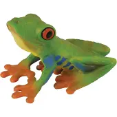 Collecta Figurine - Roodoogmaki-Kikker - (M) - Handgeschilderd - Miniatuur