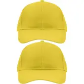 Myrtle beach 2x stuks baseball cap - 6-panel - voor volwassenen
