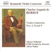 OUTHERE Takako Nishizaki, RTBF Orchestra, Alfred Walter - De Bériot: Violin Concerto Nos. 1, 8 & 9 (CD)