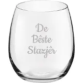 Royal Leerdam Gegraveerde Drinkglas 39cl De Bêste Stazjêr