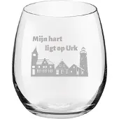 Royal Leerdam Gegraveerde Drinkglas 39cl Urk